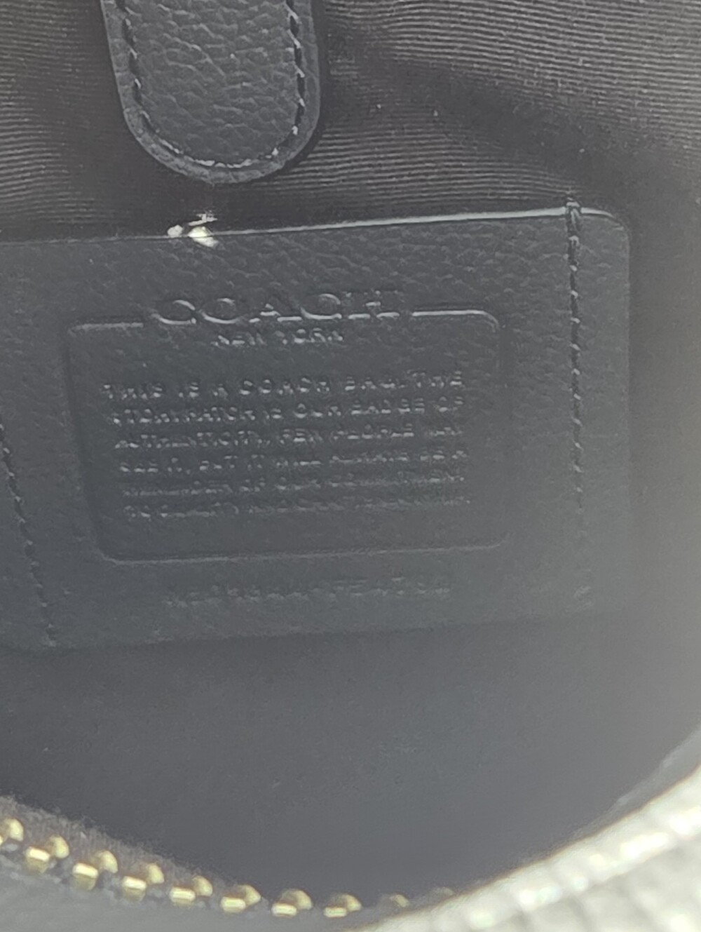 Coach Charles Flight Shoulder/Crossbody Bag, Blue Leather - Picture 8 of 11